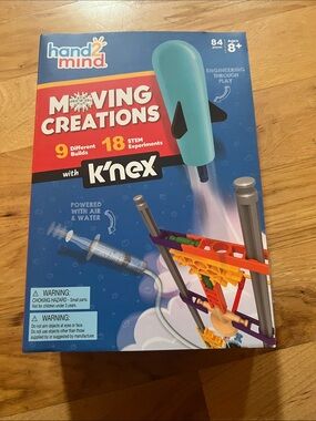 Moving Creations with K'NEX STEM Building Kit - Blue